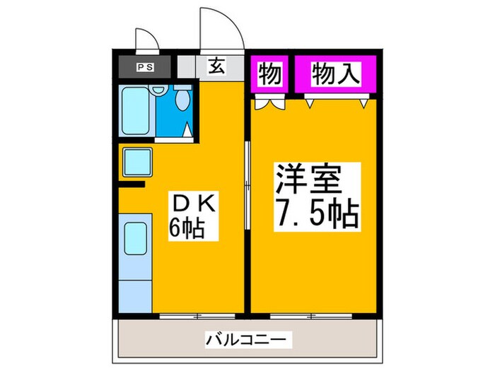 物件間取画像