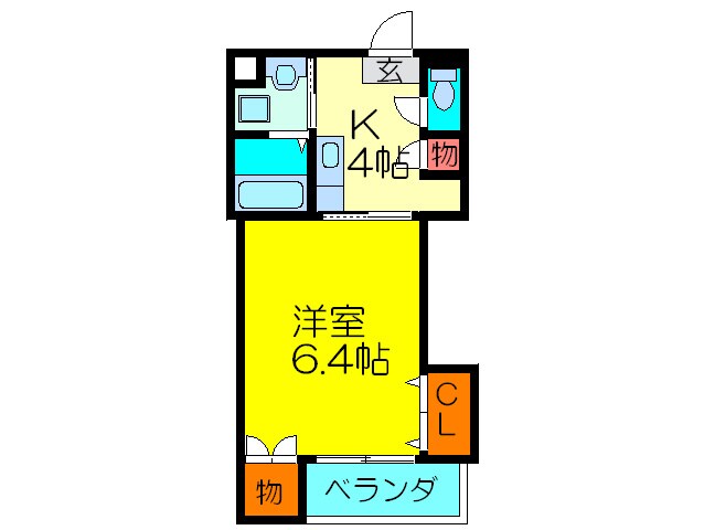 ラ　リンピアの物件間取画像