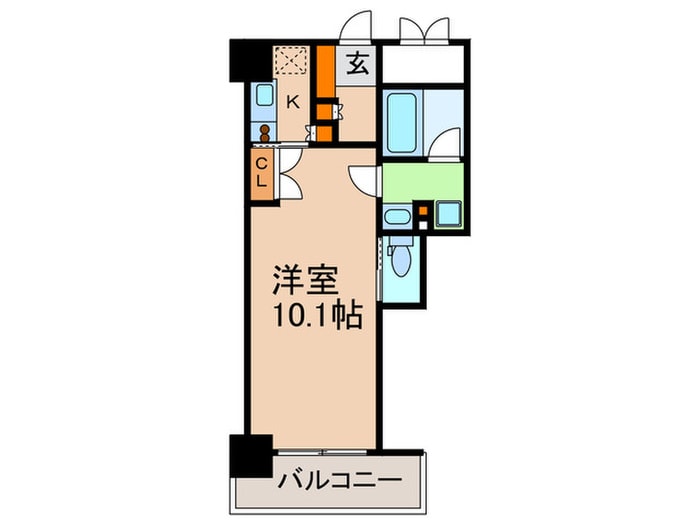 ア－バネックス北浜の物件間取画像