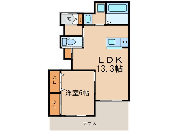 パルタージュの物件間取画像