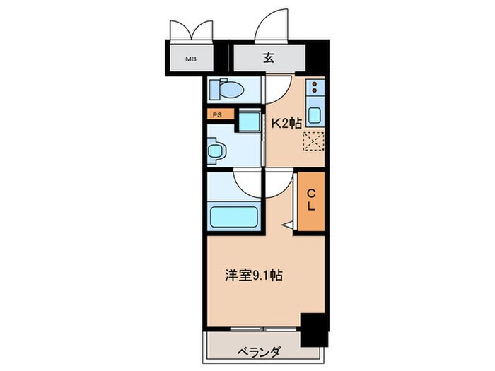 グランディール和の物件間取画像