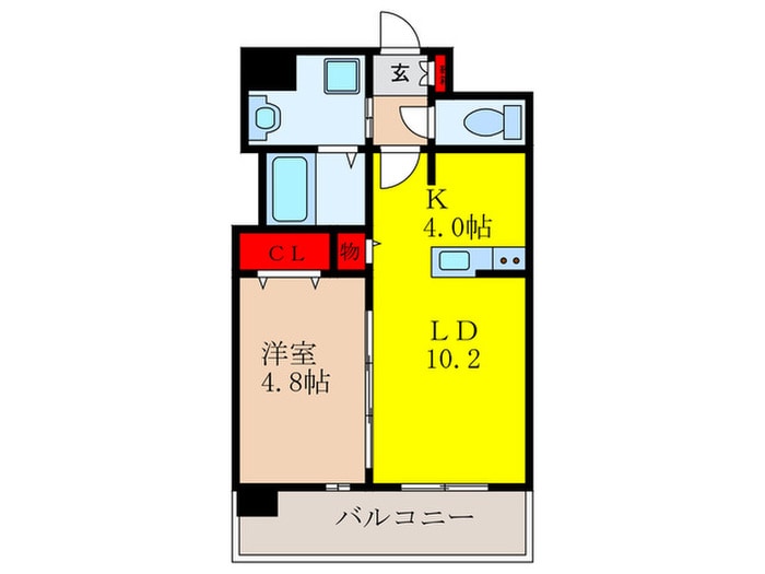 スプランディッド茨木天王の物件間取画像