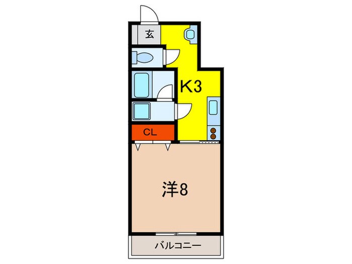 Ｖｉｌｌｅｔｔａ　Ｎｉｇａｗａの物件間取画像