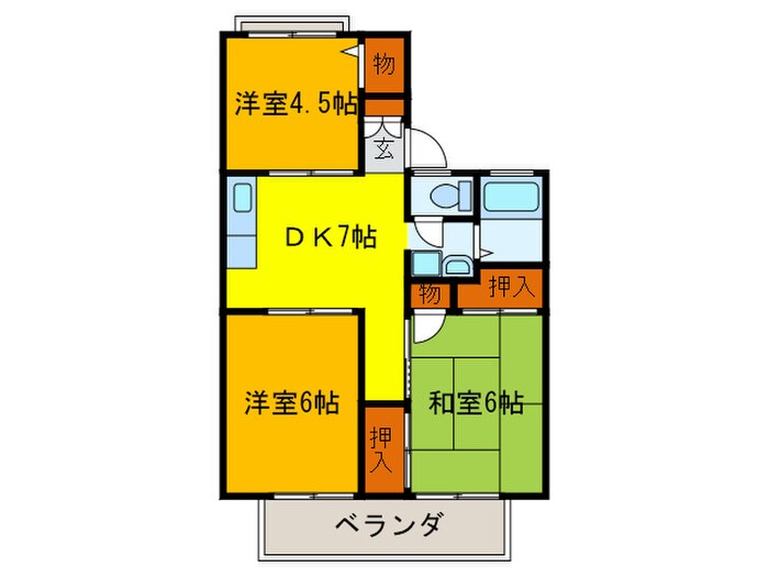 サン・ドミ－ルの物件間取画像