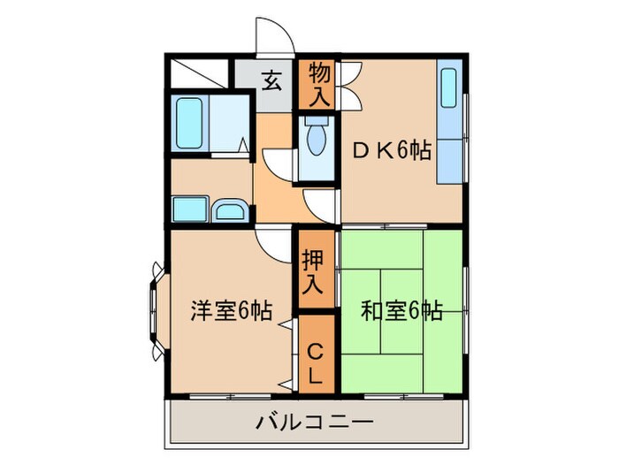 ７３５柳ビルの物件間取画像