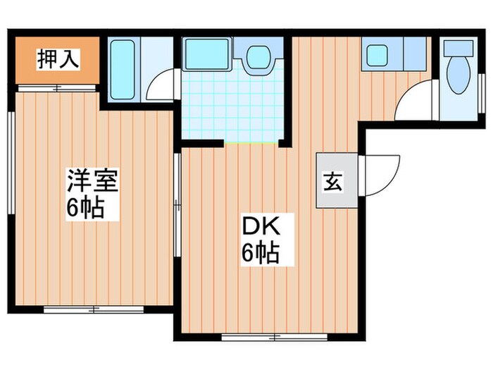 コンツェルトの物件間取画像