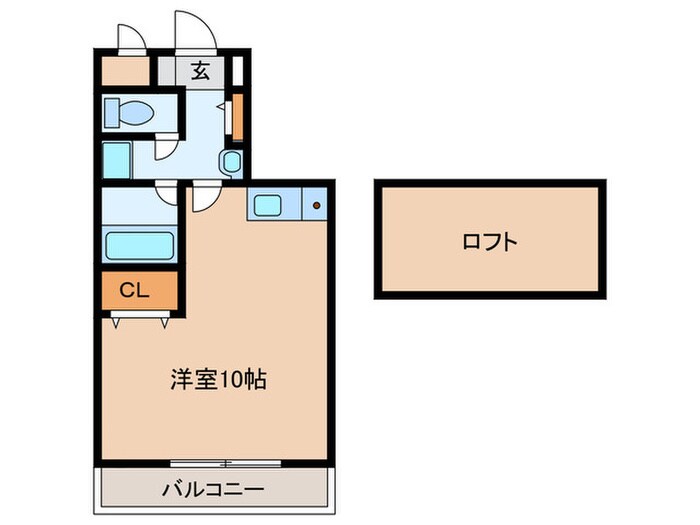 モンサンルージュの物件間取画像