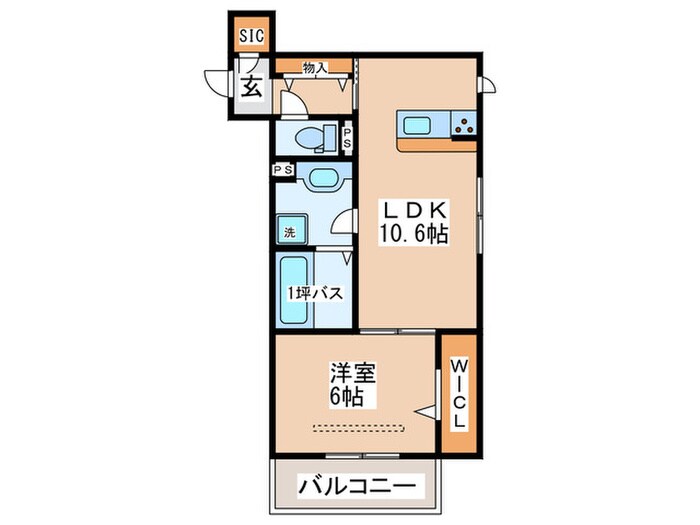 ソシアの物件間取画像