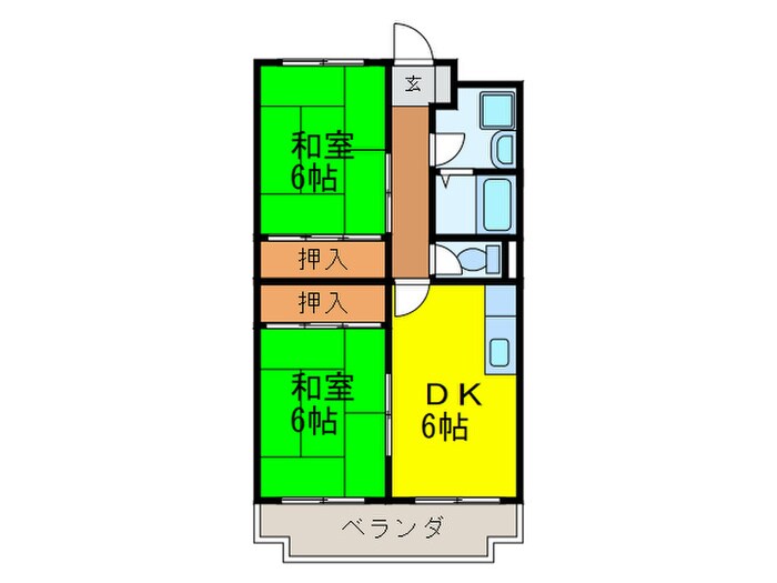 物件間取画像