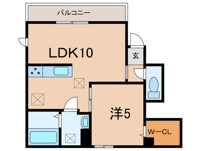 レーヴ　ド　ドゥ芦屋の物件間取画像