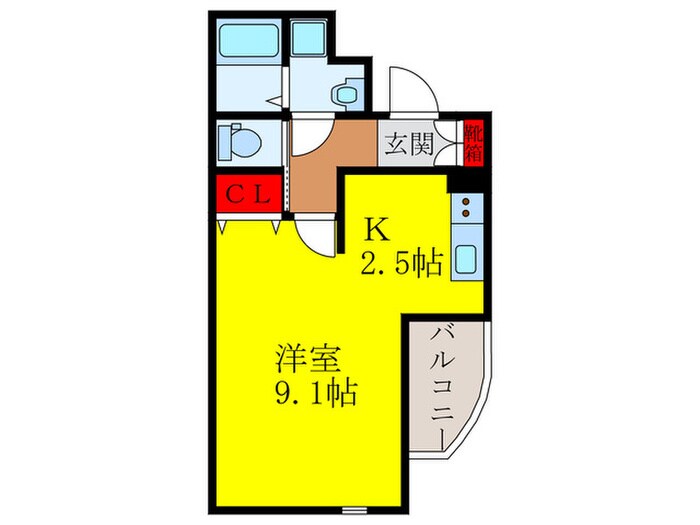 仮)セラヴィ南花屋敷の物件間取画像