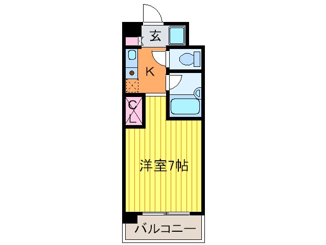 フォレストコート長瀬の物件間取画像