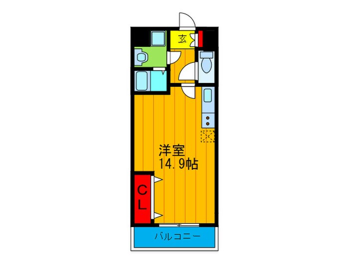 ＬＡ・ＶＩＴＡＲＯＳＡ松栄の物件間取画像