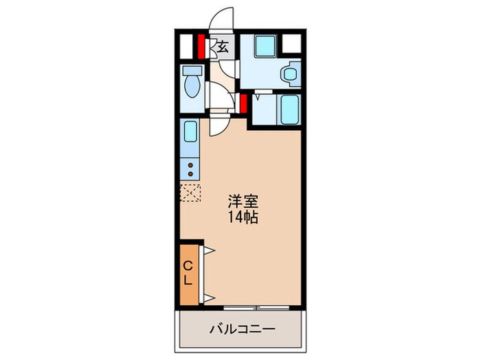 ＬＡ・ＶＩＴＡＲＯＳＡ松栄の物件間取画像