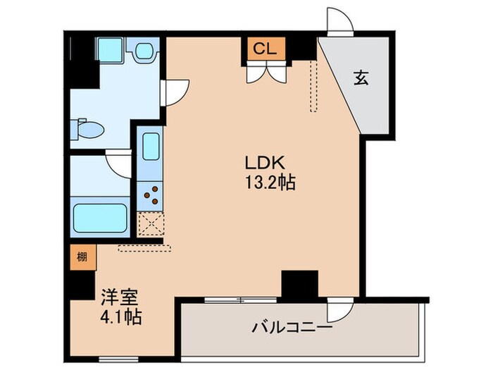 RadiationCourtの物件間取画像