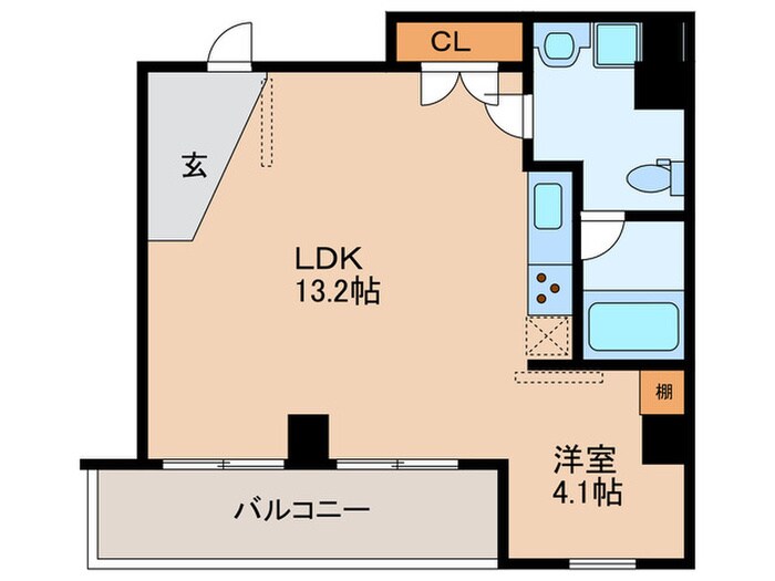 RadiationCourtの物件間取画像