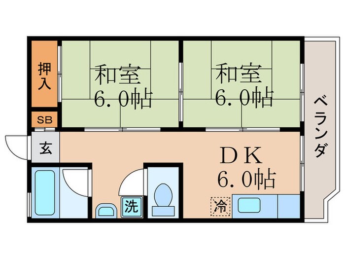日新ハウスの物件間取画像
