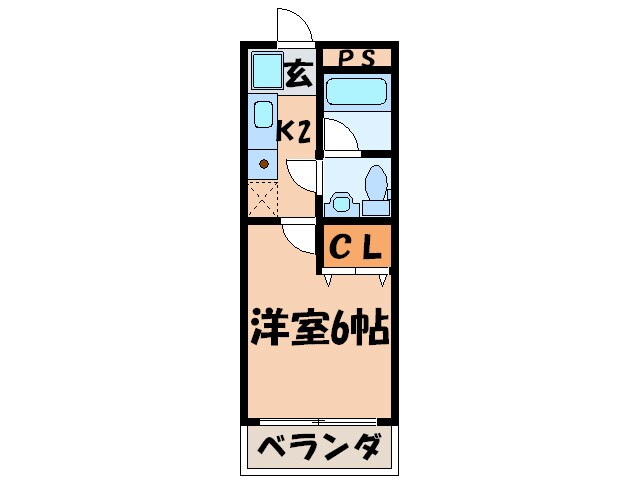 Ｌｅ ｃｈａｌｅｔ ＡＫＡＩの物件間取画像