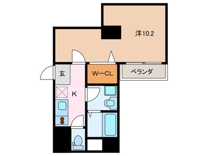 ケイ・クリスタルⅡの物件間取画像