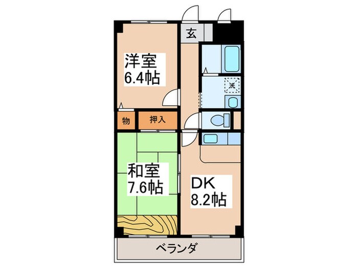物件間取画像