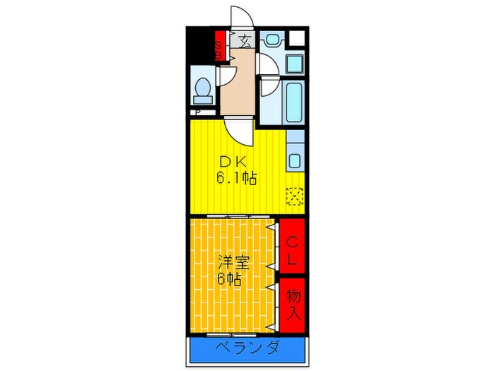 マスタ－ピ－スの物件間取画像