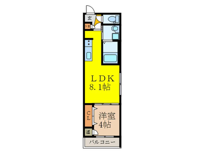 Lien小路東Ⅱの物件間取画像