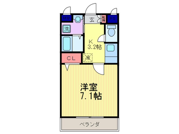 物件間取画像