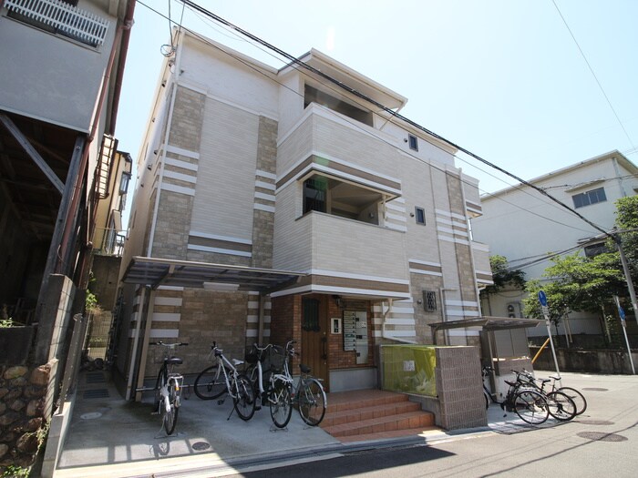 ﾓﾀﾞﾝ・ｸﾗｳﾄﾞﾚｼﾞﾃﾞﾝｽ阪大前の物件外観写真