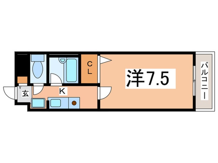 カデンツァＫの物件間取画像