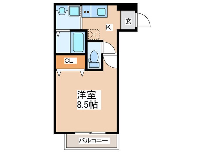 フジパレス長居西Ⅲ番館の物件間取画像