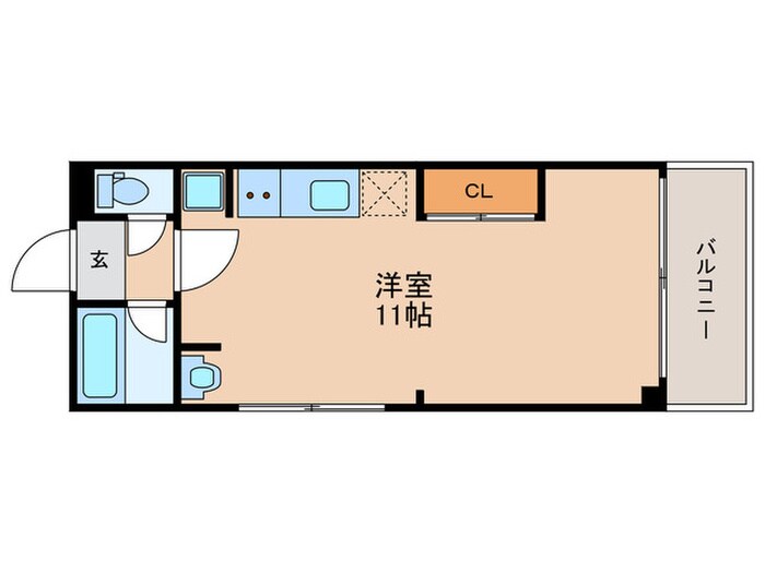 エクセレント竜安寺の物件間取画像