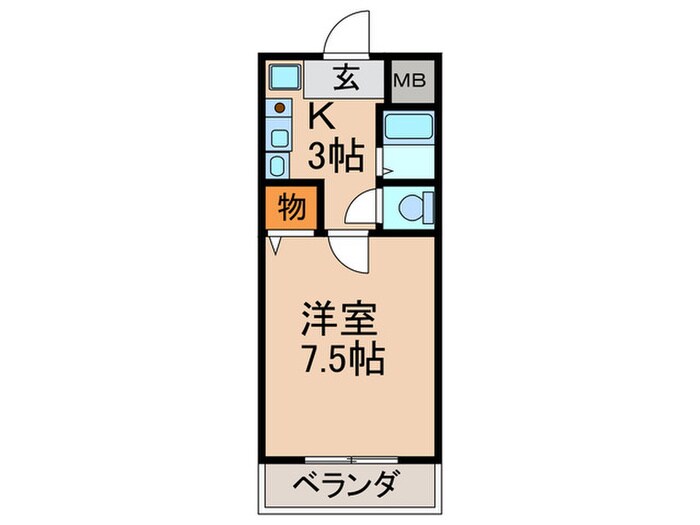 物件間取画像