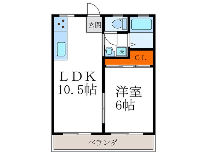 ガーデンハイツ山本の物件間取画像