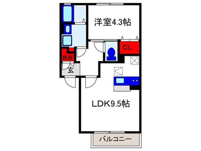エクセレンテの物件間取画像