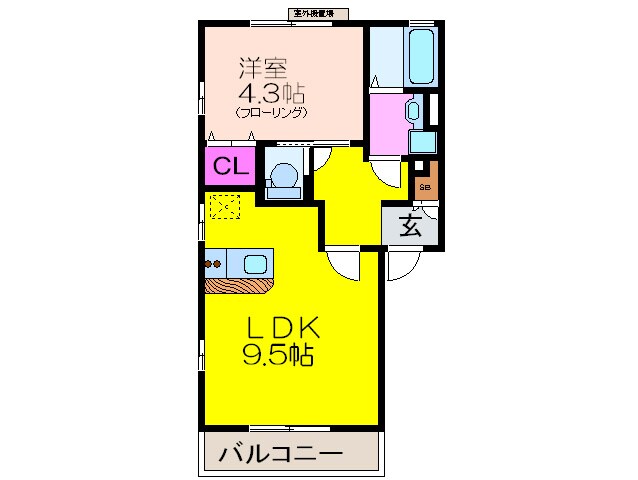エクセレンテの物件間取画像