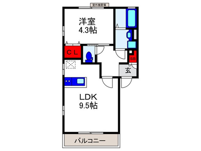 エクセレンテの物件間取画像