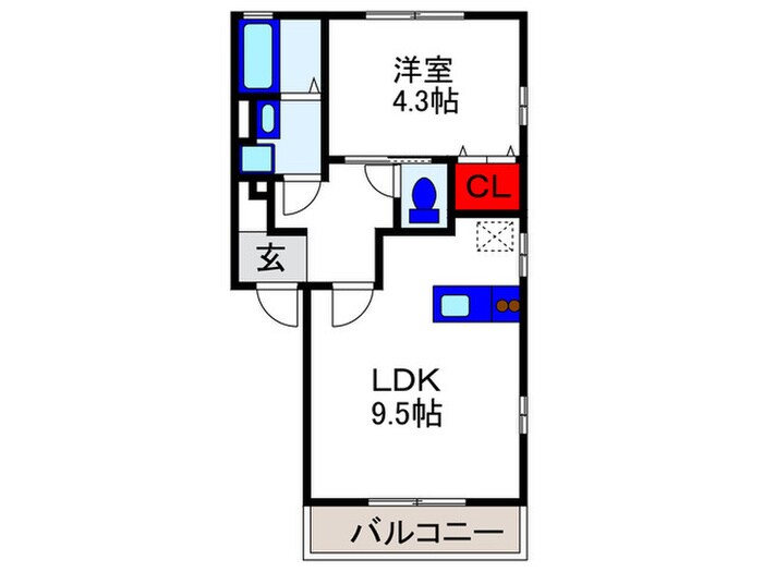エクセレンテの物件間取画像
