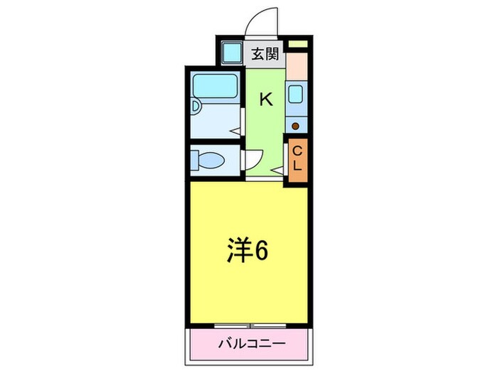 川北ビルの物件間取画像