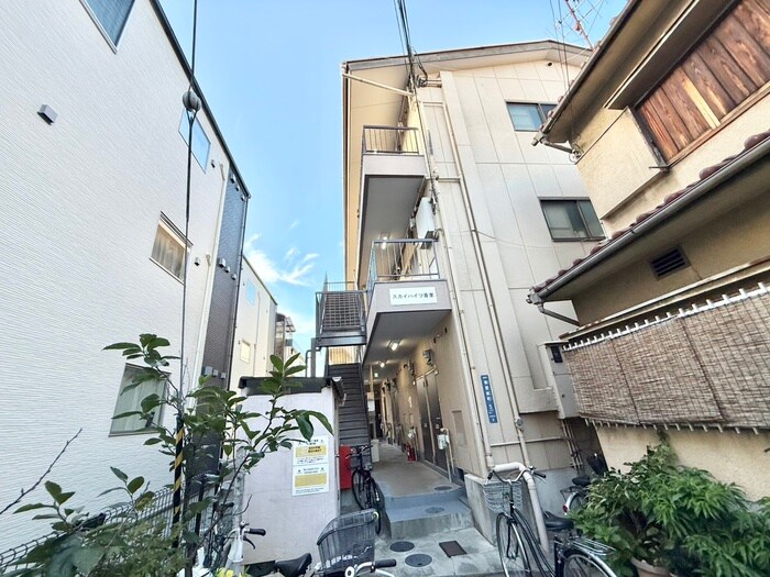 スカイハイツ香里の物件外観写真