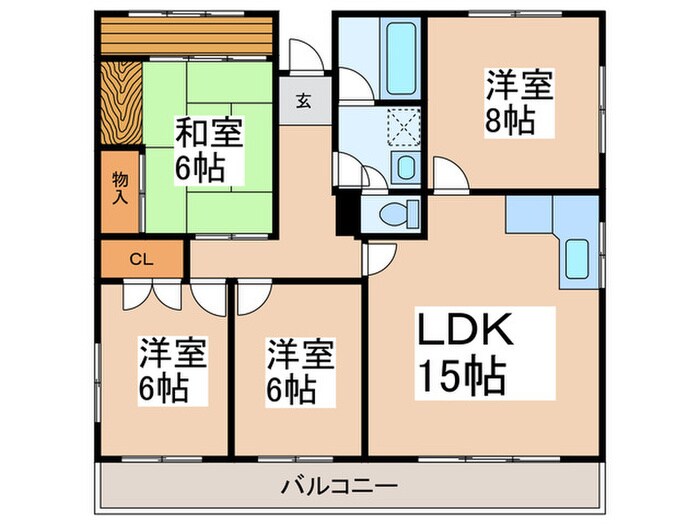 物件間取画像