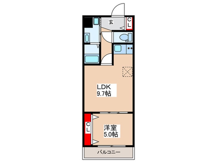 アルシエラの物件間取画像