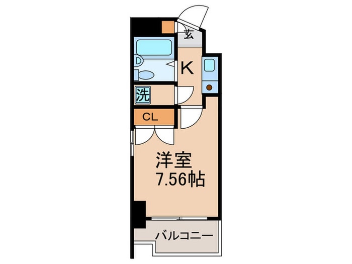 ＦＵＳＥ四条の物件間取画像