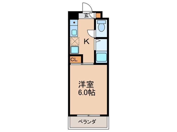 ＲＩＧＥＬ岡町の物件間取画像