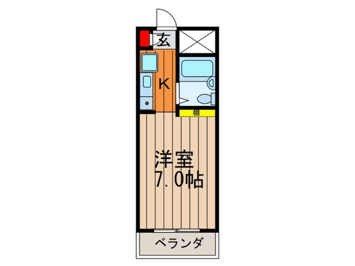 ドミ－ル北山の物件間取画像