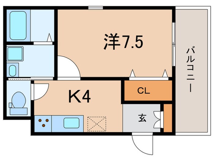 ラ・ルーチェ須磨本町の物件間取画像