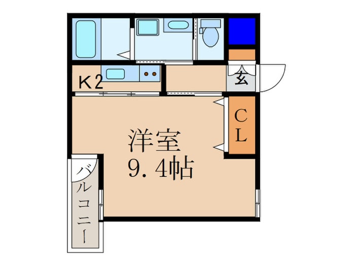 ディアベルジュの物件間取画像