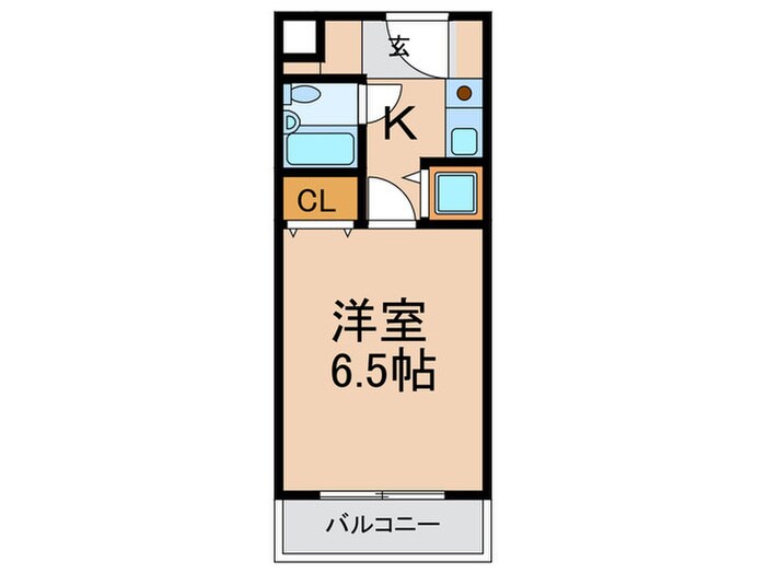 シャルマンフジ下松壱番館の物件間取画像