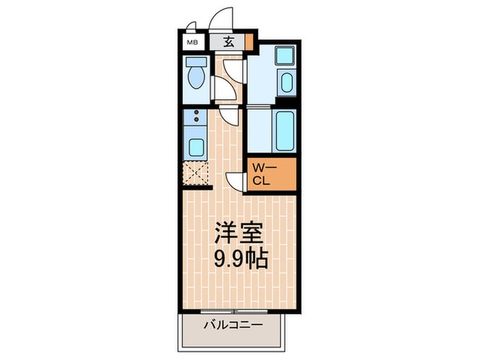 DITADecoller海岸通の物件間取画像