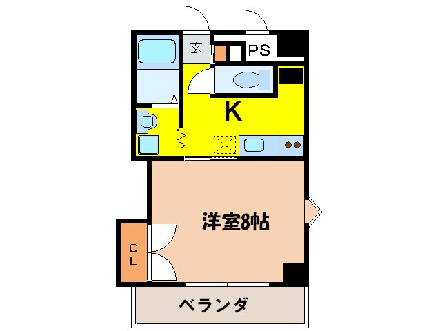 エムス金剛Ⅱの物件間取画像