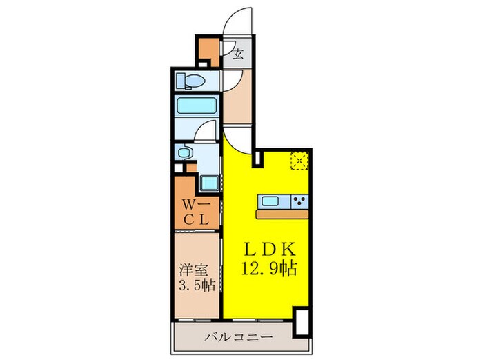 リビオメゾン新大阪の物件間取画像